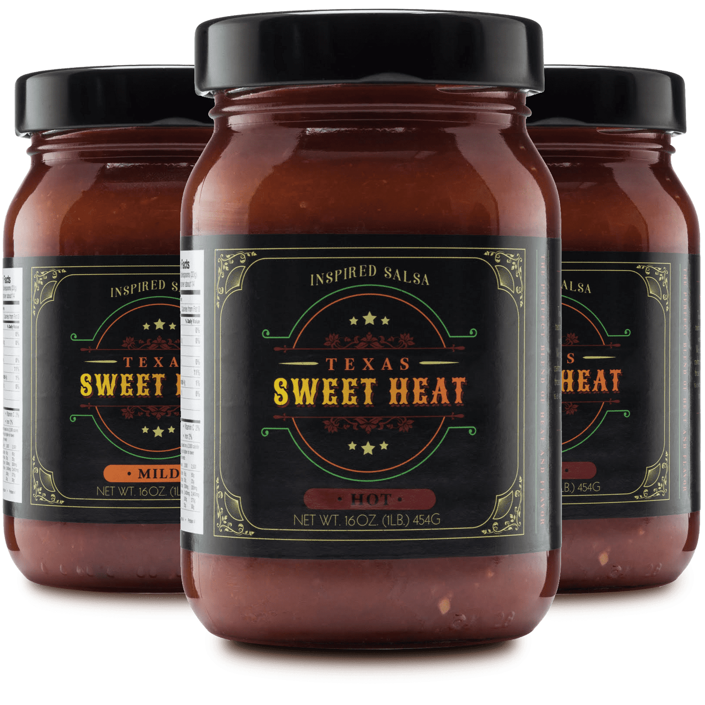 Texas Sweet Heat Salsa 2 Hot 1 Mild
