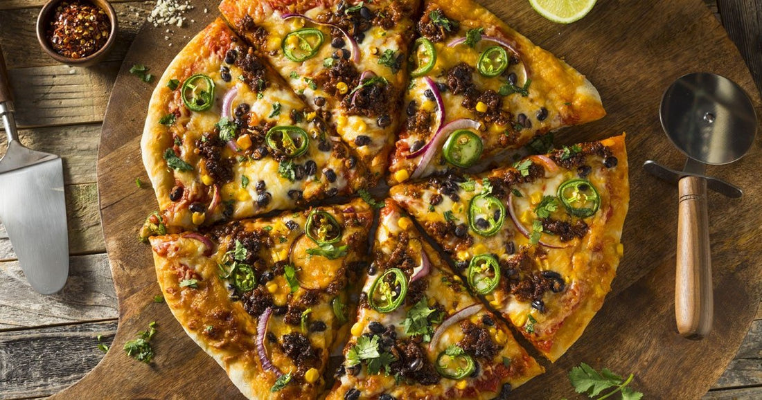 Texas Sweet Heat Salsa Pizza Recipe