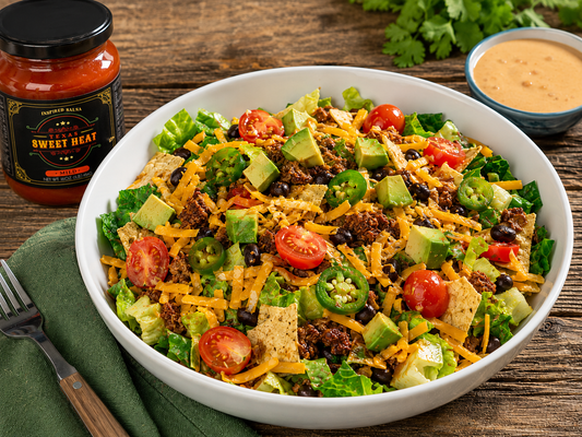 Creamy Texas Sweet Heat Taco Salad